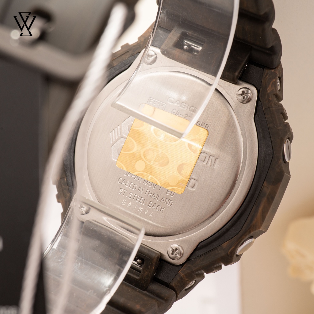 Đồng Hồ Điện Tử Nam Casio G-Shock WATCHSTORE GA-2100FR-5ADR Thiết Kế Mặt Kính Khoáng 45.4mm, Vỏ Và Dây Nhựa Bền Bỉ