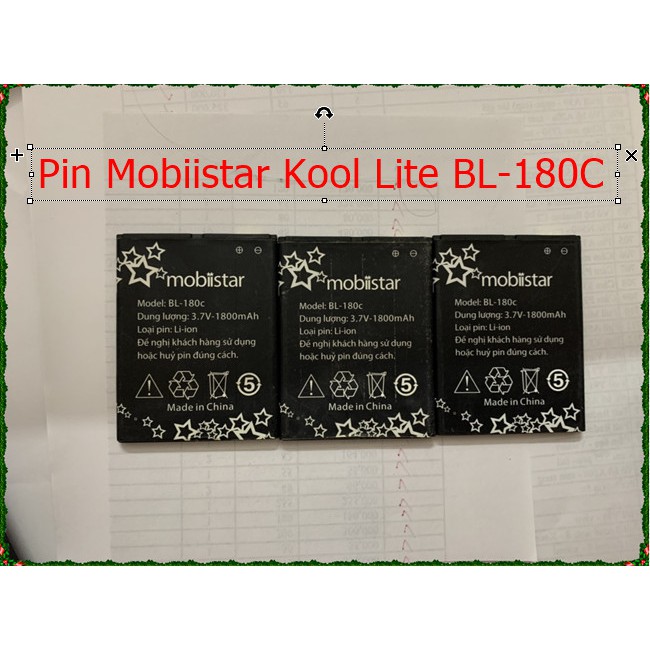 Pin Mobiistar Koll Lite BL-180c