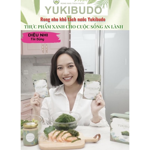 [Rẻ Vô Địch] Rong nho Tách nước Yukibudo - Namiso - trường Thọ Và Green food  Gói Lẻ  hàng cao cấp check mã vạch | Thế Giới Skin Care