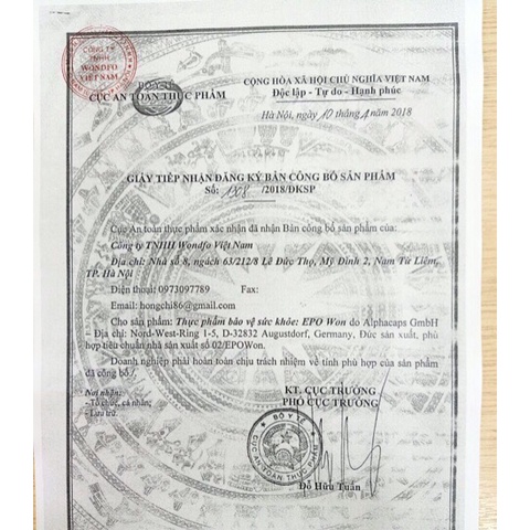 Epowon evening primrose oil