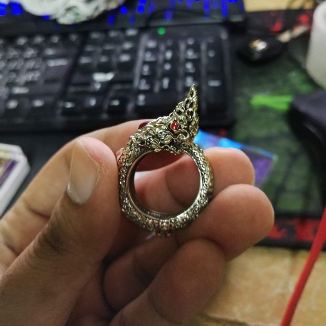 Nhẫn Rắn thần Naga tài lộc