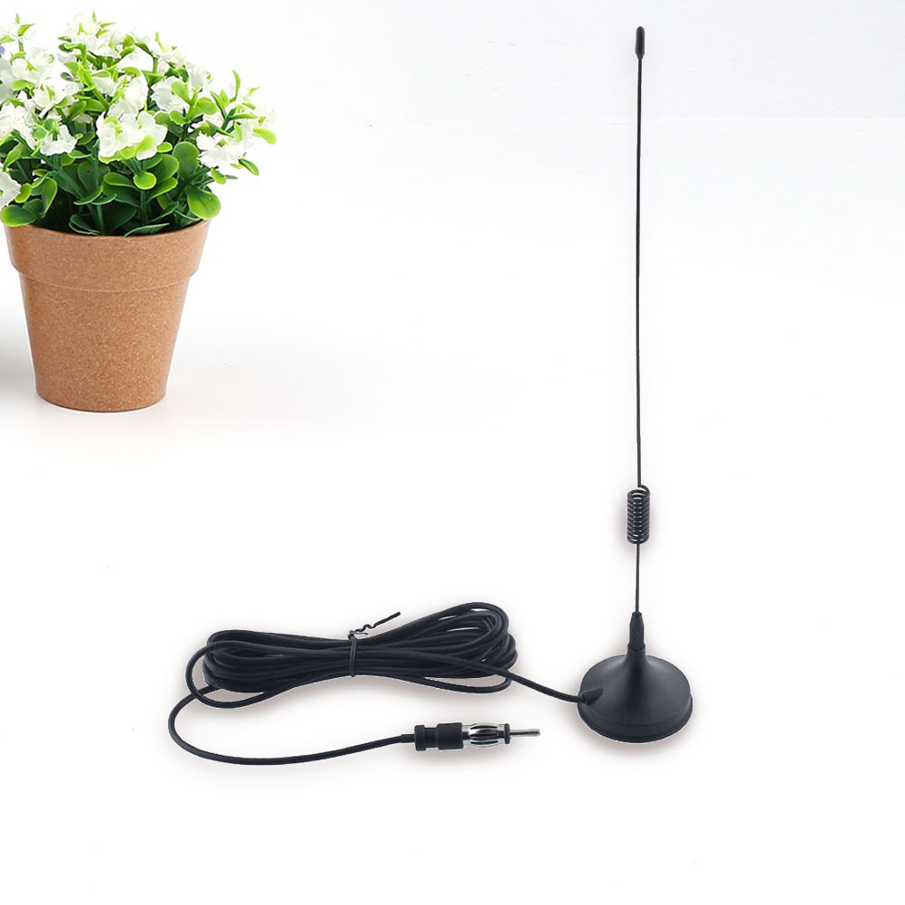 Ăng ten bắt tín hiệu radio AM / FM cho xe hơi bằng cao su + kim loại dài 3m cao 27cm | BigBuy360 - bigbuy360.vn
