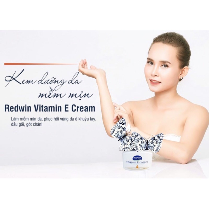 🍀☘️Kem dưỡng ẩm sáng da Redwin Vitamin E with Evening Primrose Oil của Úc 300g và 400ml☘️🍀