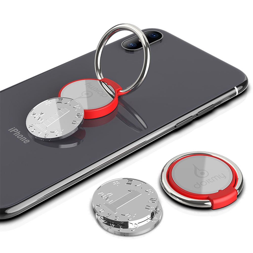 ★Electron Doitmy Creative Round Multi-Function Car Phone Holder Ring Buckle Mobile Phone Case Bracket