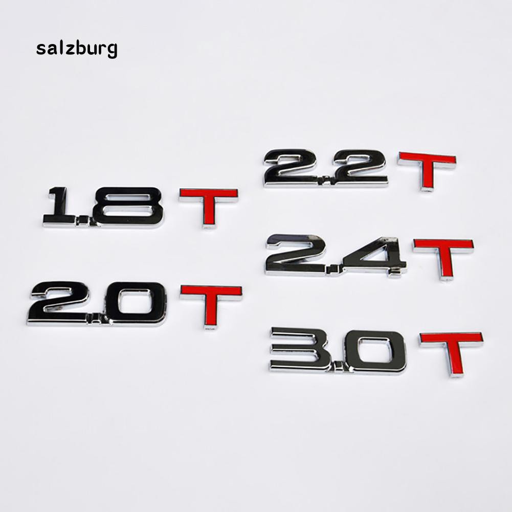 Logo 3D bằng kim loại 1.6 1.8 2.0 để trang trí xe hơi | BigBuy360 - bigbuy360.vn