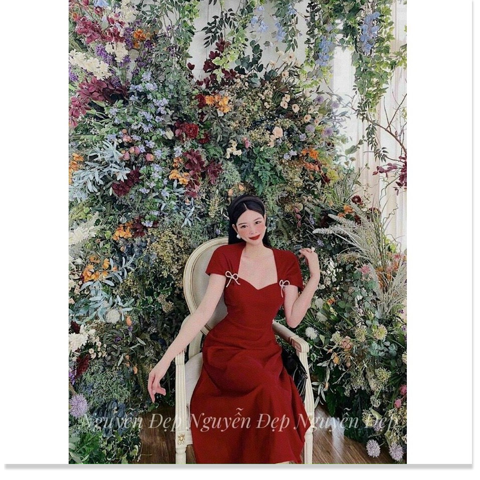 Đầm Umi kèm nơ đá DỰ TIỆC SIÊU SANG TRỌNG CHO CÁC NÀNG KOKO MI FASHION