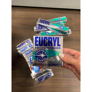 eucryl bột 50g và kem đánh răng 65g