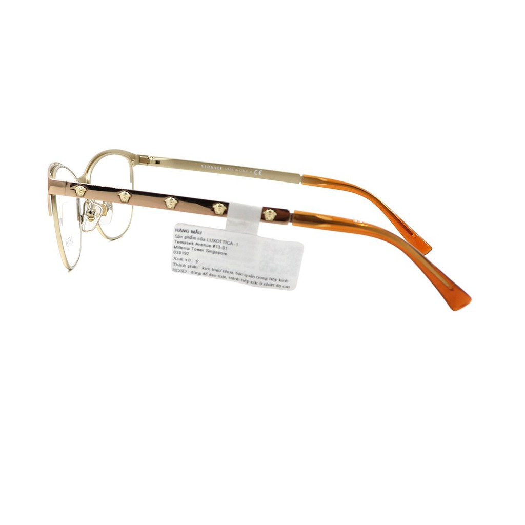 Gọng kính nam nữ thời trang Versace VE1251 chính hãng, thiết kế dễ đeo bảo vệ mắt