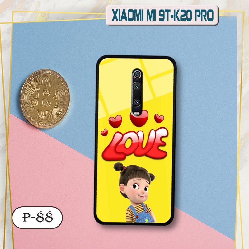 Ốp lưng kính 3D Xiaomi Mi 9T/ Redmi K20 Pro- cute