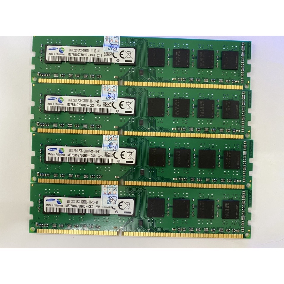 Ram ddr3 4gb 8gb Samsung bus 1600Mhz tháo máy đồng bộ