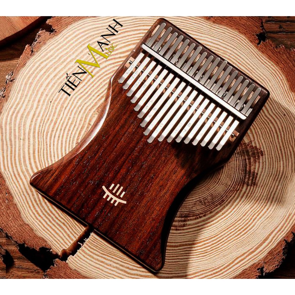 Đàn Kalimba 17 Phím Hluru KB-RW và KB-SA (Gỗ Rosewood, Sapele) - Nhạc Cụ Tiến Mạnh Music