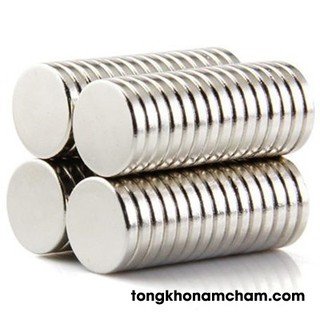 Nam châm viên mỏng 12x1,5mm