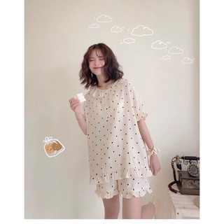 Set đồ ngủ dễ thương hình tim