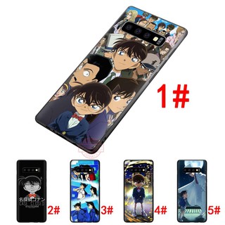 Ốp điện thoại mềm in hình Detective Conan cho Samsung Galaxy Note 8/9/S8/S9/S10 (+)/S7/S7e