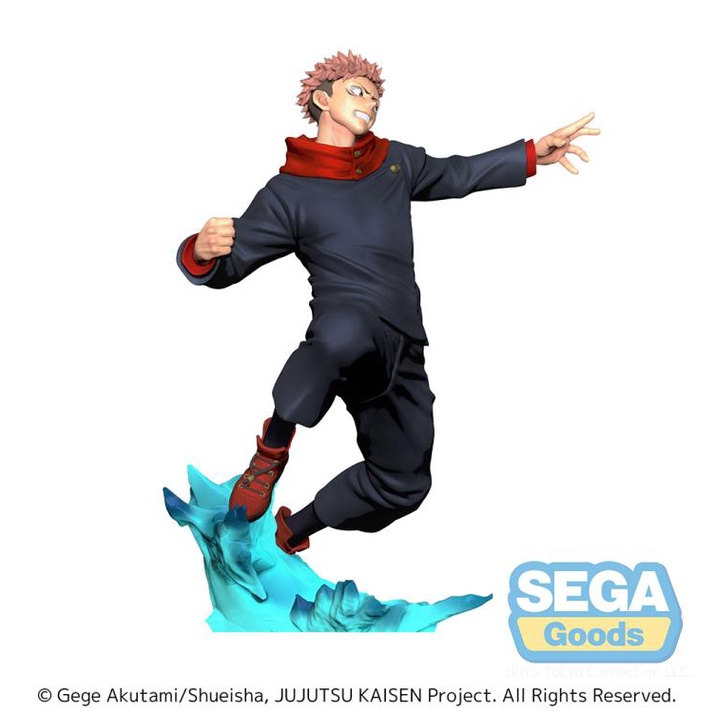 Mô hình chính hãng SEGA  anime Chú thuật hồi chiến  - Yuji Itadori Super Premium Figure