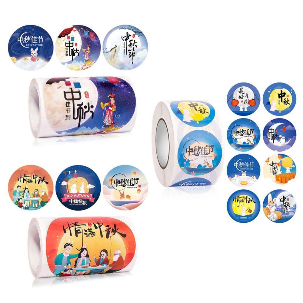 Nhãn Dán Trang Trí Hộp Quà Thủ Công DIY Dành Cho Trẻ Em