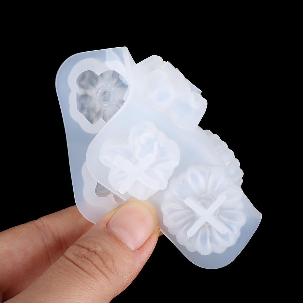 KRNY Khuôn Silicone Làm Trang Sức Thủ Công Hình Hoa Sen