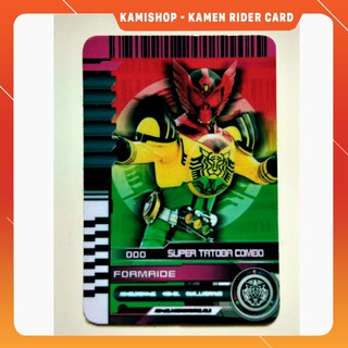 OOO SUPER TATOBA COMBO - Thẻ Kamen Rider - KamiShop - Kamen Rider Card