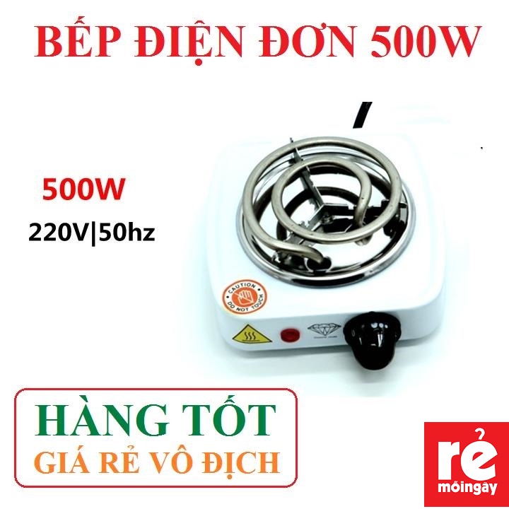 Bếp hơ lá trầu cho bé,  bếp điện mini 500w-1000W bếp xông sau sinh - Bảo hành 6 tháng