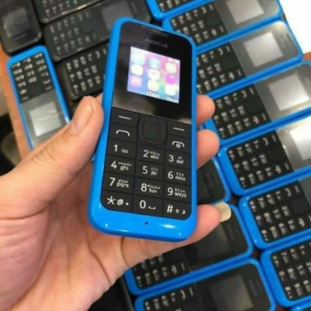 Combo 20 Điện Thoại 2 Sim Nokia 101 or 105 Zin Like New Kèm Pin Sạc