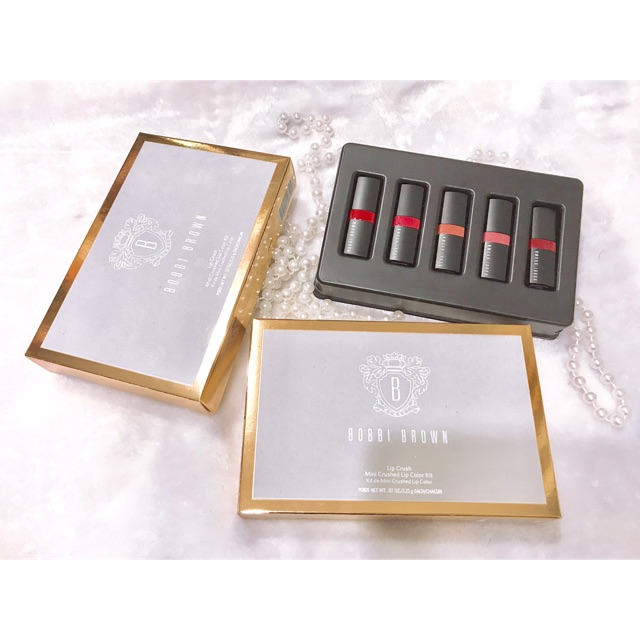 ♥️♥️ Set son BOBBI BROWN gồm 5 thỏi son mini