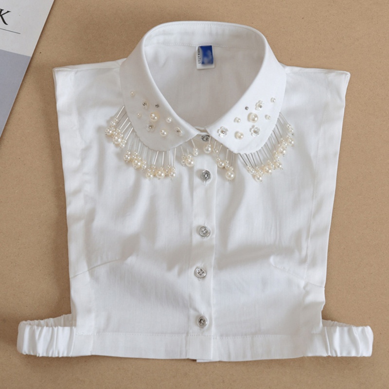 Vòng Cổ Tua Rua Đính Hạt Ngọc Trai Nhân Tạo Cho Nữ