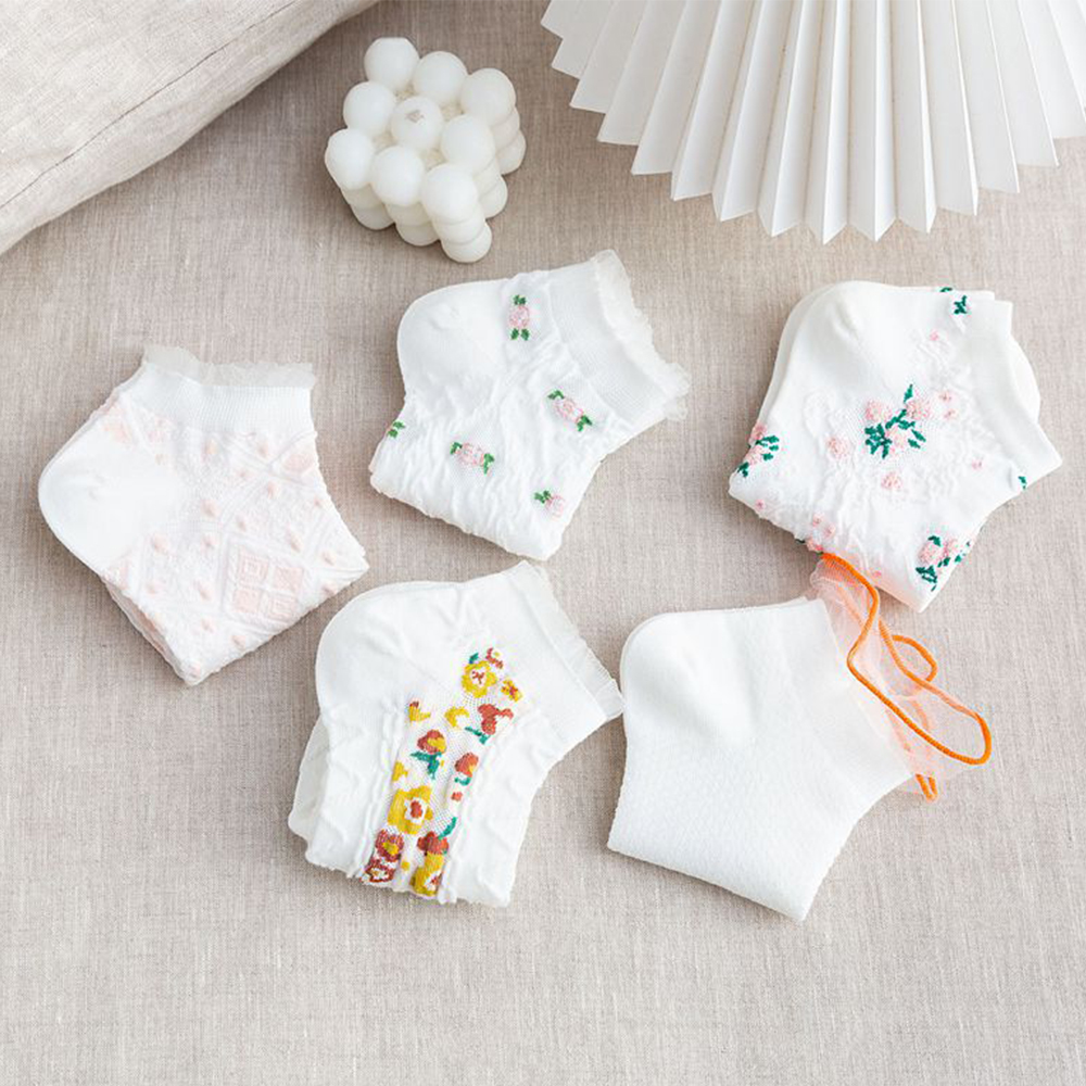 Vỡ nữ mềm mại co giãn họa tiết đáng yêu