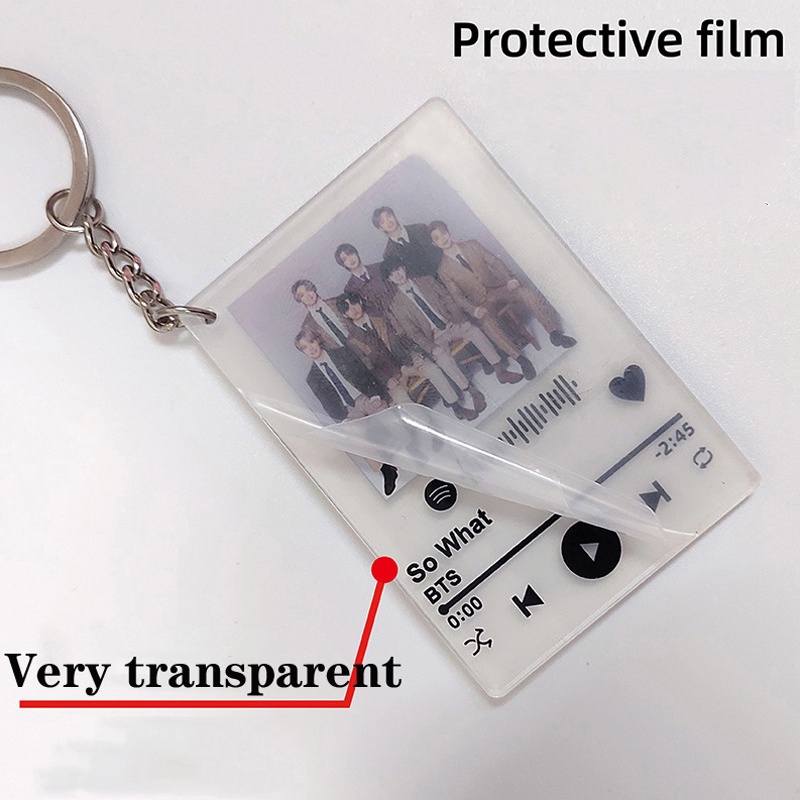 Móc Khóa Acrylic Mới Hình Ca Sĩ Ca Sĩ BTS Cá Tính Làm Quà Tặng