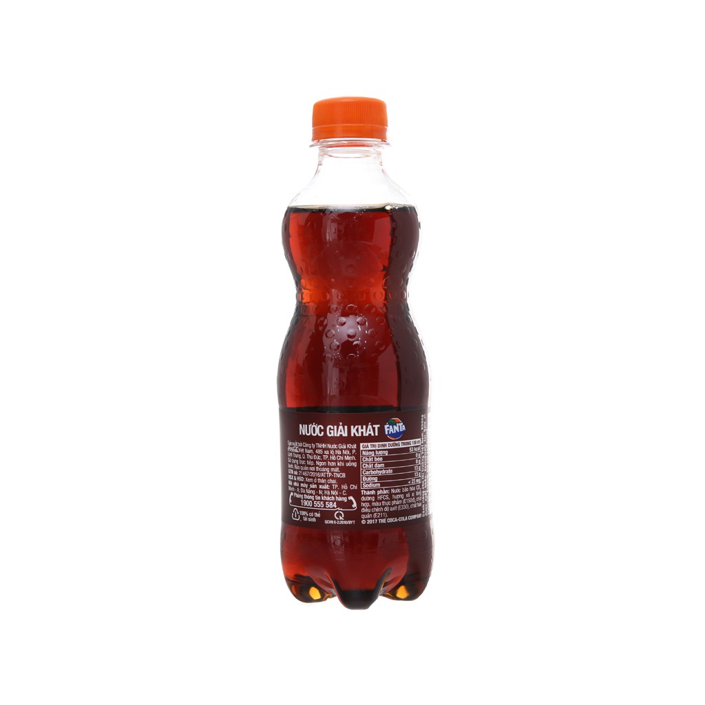 6 chai nước ngọt Fanta hương xá xị 390ml