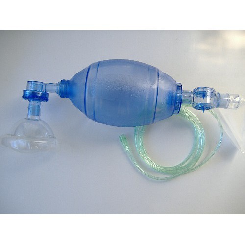 Bóng bóp Ambu cấp cứu oxy tập thở