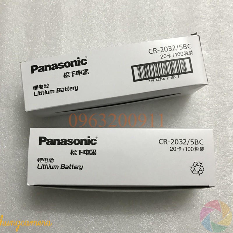 Pin 3V Panasonic CR2032 / CR2025 / CR2016 / CR1616