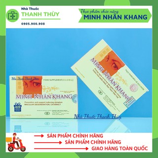 MINH NHÃN KHANG [Hộp 30 Viên] Giúp Tăng Cường Thị Lực Và Cho Đôi Mắt Sáng, Khỏe