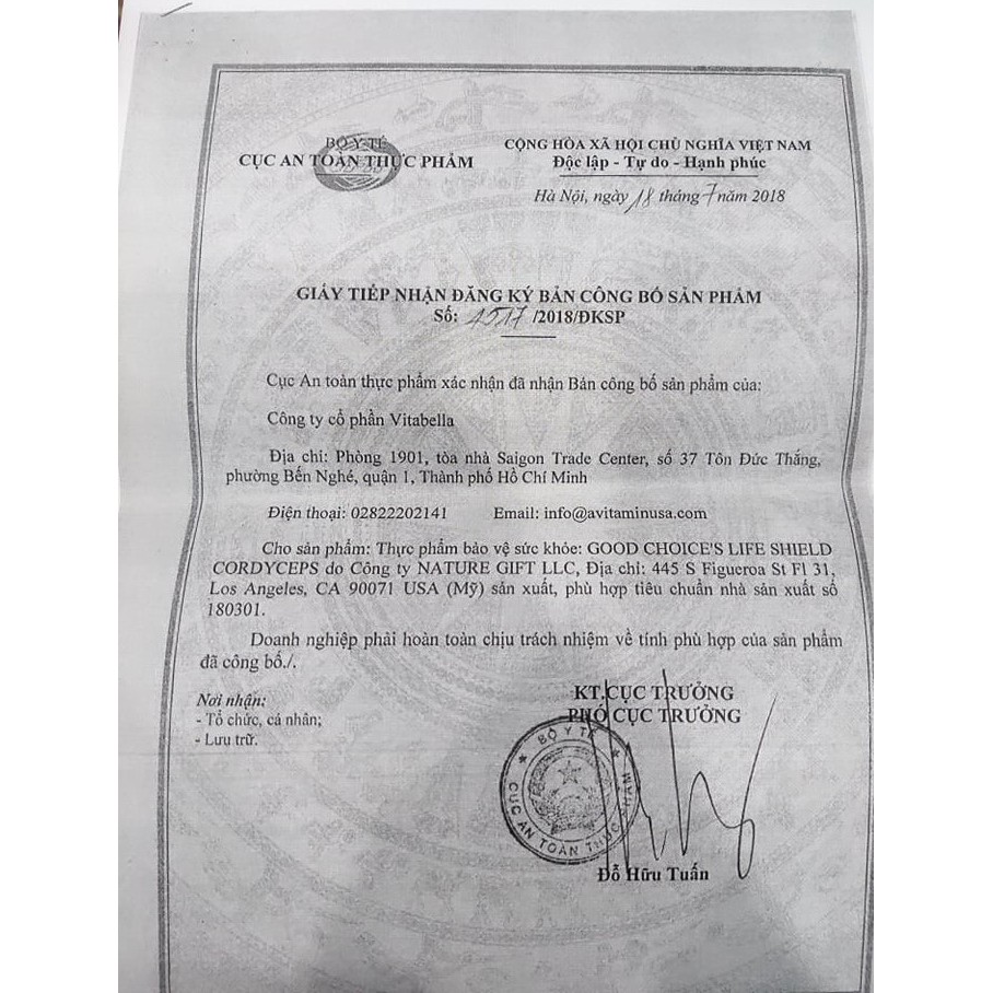 Viên uống Đông trùng hạ thảo Cordyceps LifeShield⚡Nhập khẩu Mỹ⚡Hộp 60 viên Giúp bồi bổ cơ thể và chống lão hóa