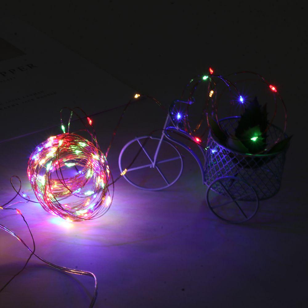 LAKAMIER Dây Đèn LED 5M 50 Bóng Trang Trí Đa Năng