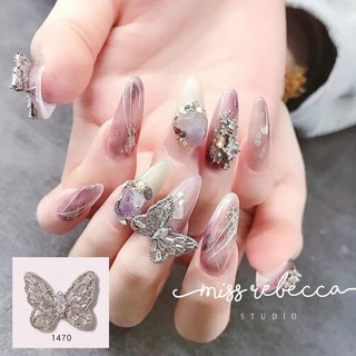 Charm hình Bướm đính móng cực đẹp