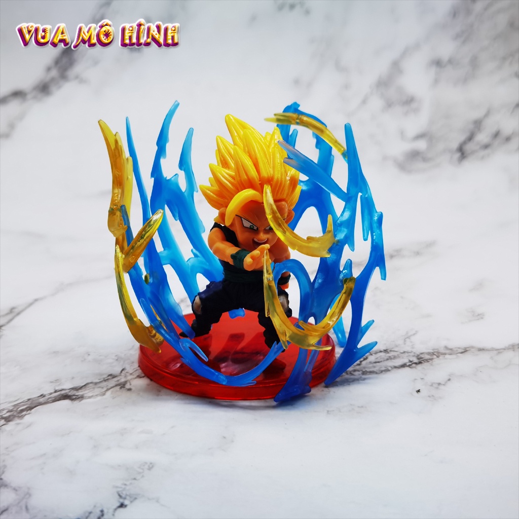 Mô hình Dragon Ball - Mô hình 9 nhân vật Dragon Ball trạng thái chiến đấu cực đẹp 8-9cm