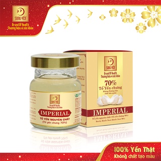 Tổ Yến Nguyên Chất Song Yến 70% (Hộp 1 lọ 70ml)