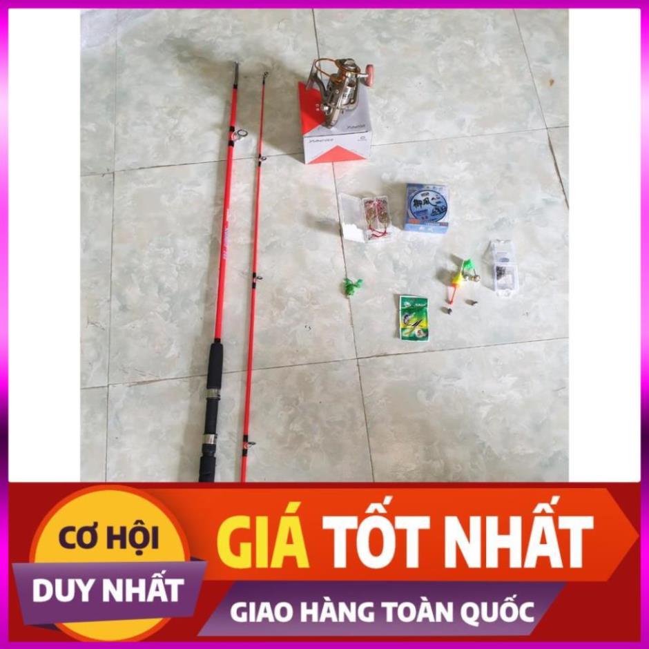[Xả Kho 3 Ngày] Bộ cần đặc shimano bạo lực kèm máy yumoshi lc