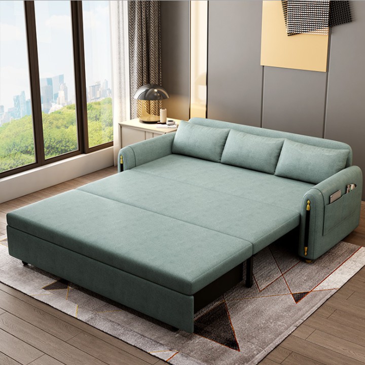 Giường đa năng gấp thành ghế sofa 180cm và 150cm , ngăn đựng đồ, chuyển đổi linh hoạt hai chế độ