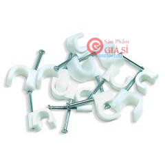 Đinh móc dây điện (size nhỏ) cỡ cáp đồng trục, anten