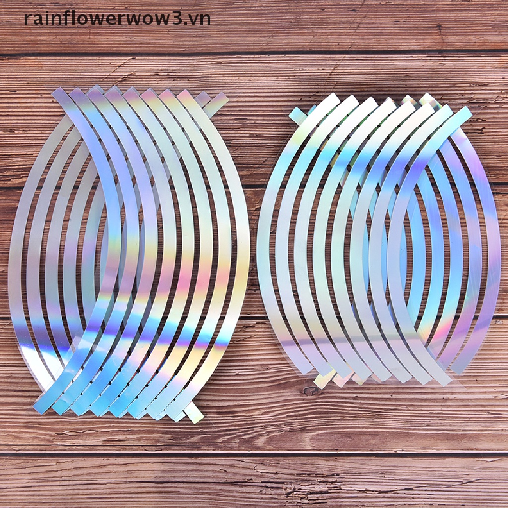 Bộ 16 Miếng Dán Vành Bánh Xe Máy Siêu Bền Thời Trang