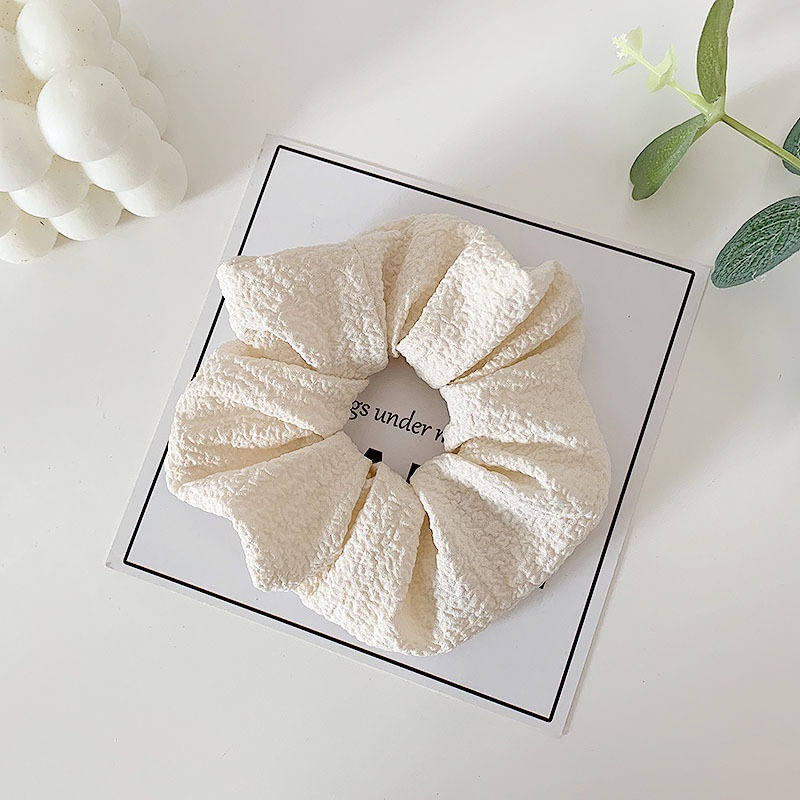 [ CÓ SẴN ]  DÂY BUỘC TÓC/ CỘT TÓC SCRUNCHIES  10 cm, THÔ NHĂN, THANH LỊCH, THỜI TRANG, TIỆN DỤNG, CT.M13