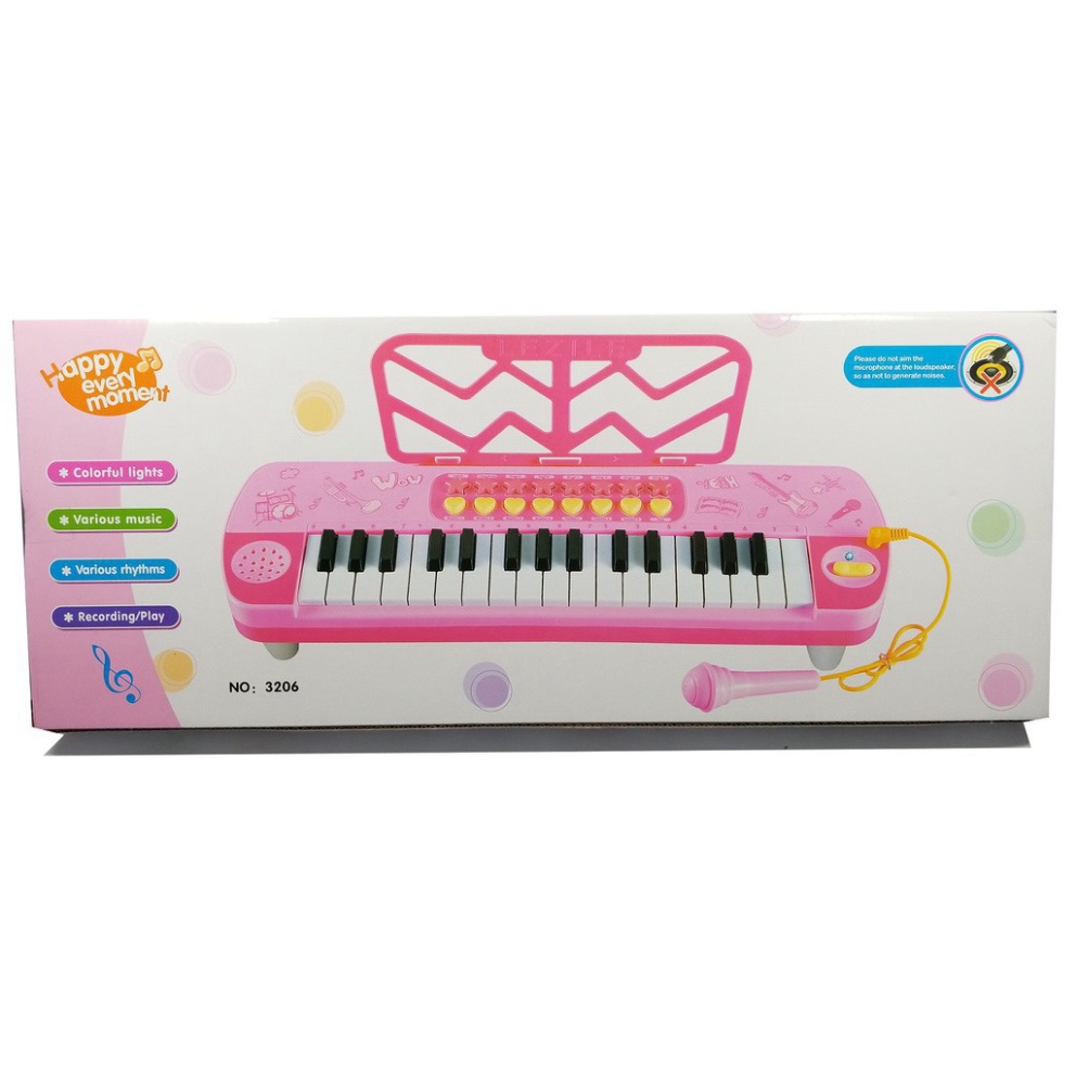 [ĐỒ CHƠI AN TOÀN] ĐỒ CHƠI TRẺ EM - BỘ ĐÀN ORGAN KÈM MÍC - ĐỒ CHƠI ÂM NHẠC [YÊU THÍCH CỦA BÉ]