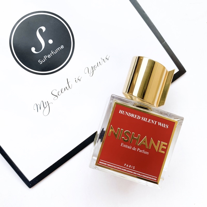 Nước hoa ngọt ngào, thơm lâu Nishane Hundred Silent Ways Extrait de parfum