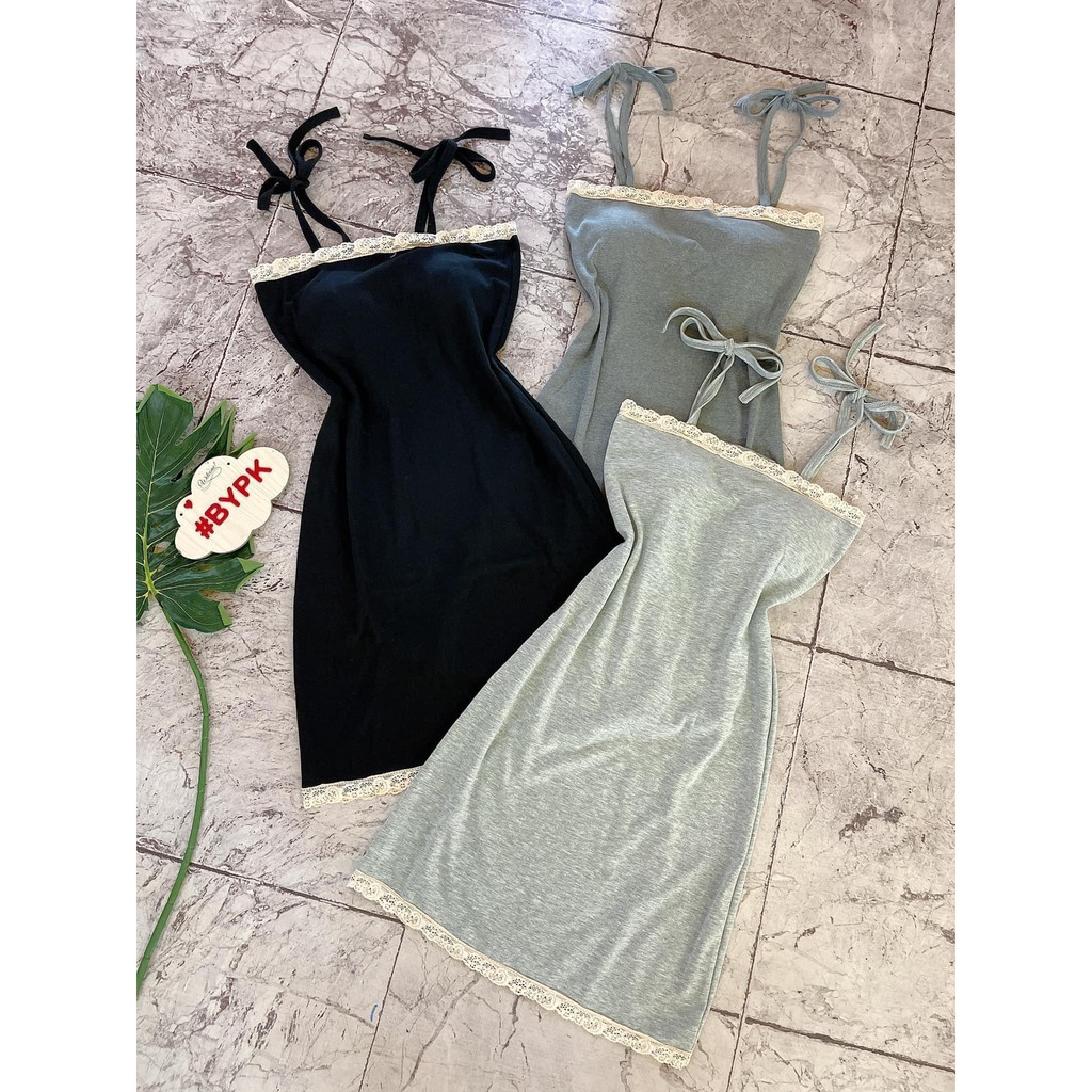 Đầm Body Nữ Hàng Xưởng VNXK Dáng Ôm Cột Dây Vai May Sẳn Mút Ngực Mặc Dạo Phố Đi Chơi Dự Tiệc Giá Rẻ | BigBuy360 - bigbuy360.vn