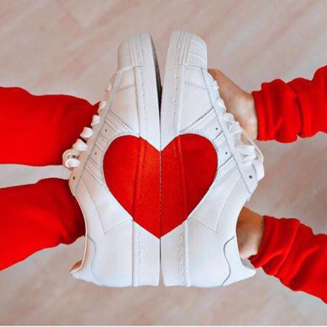 Giày Sneaker SuperStar TRÁI TIM