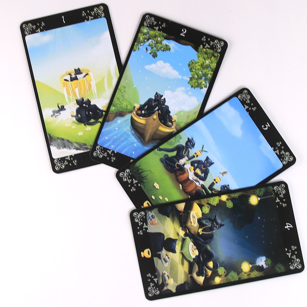 Bộ bài Black Cats Tarot H26