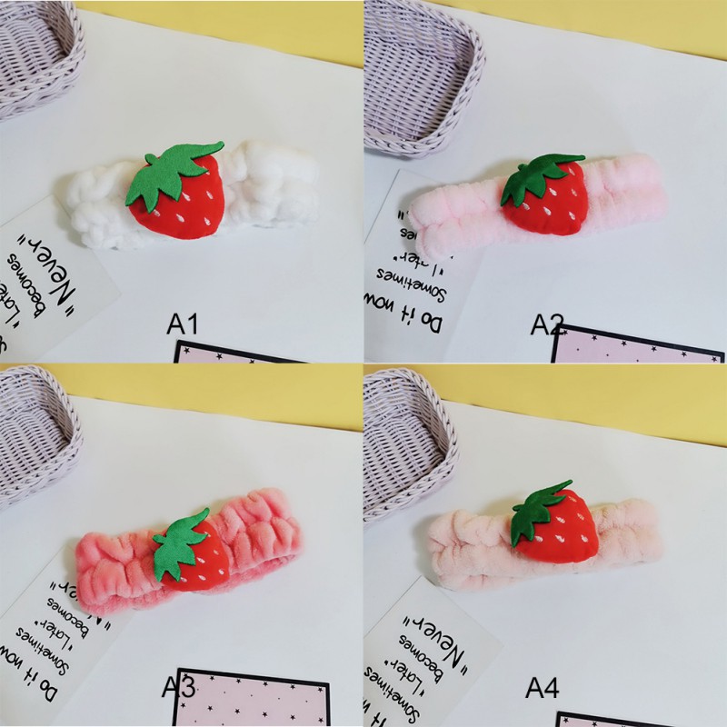 Băng đô đàn hồi vải bông mịn trang trí hoạt hình đáng yêu cho bé