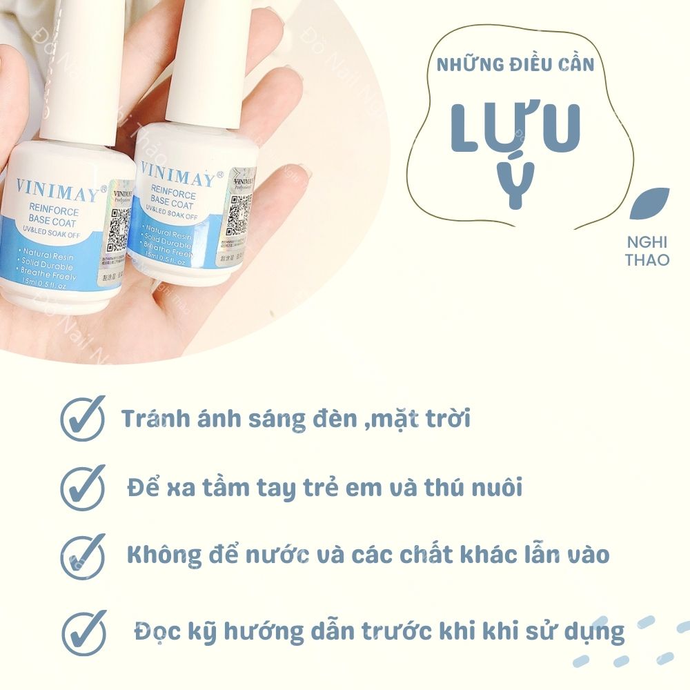 Sơn cứng móng Vinimay 15ml