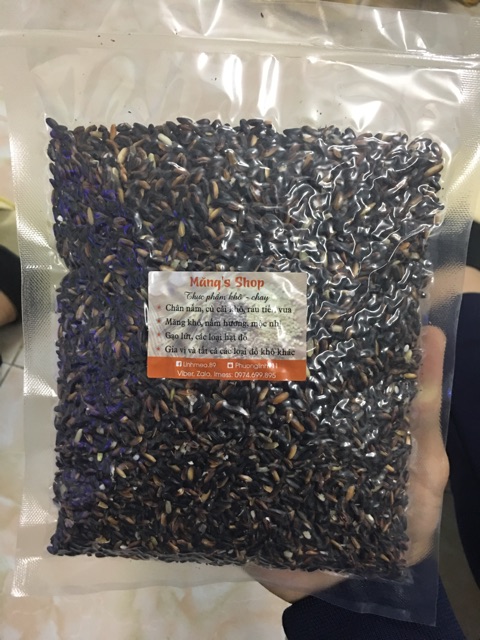 Gạo nếp cẩm quê hạt to tròn bao ngon dẻo ( HÚT CHÂN KHÔNG) | BigBuy360 - bigbuy360.vn